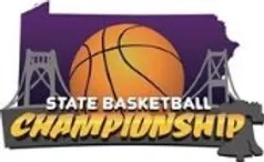 Pennsylvania state basketball championship logo